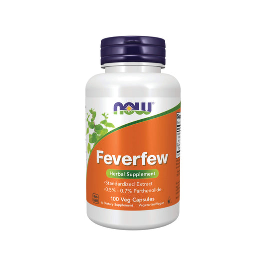 NOW Foods, Feverfew - 100 Veg Capsules