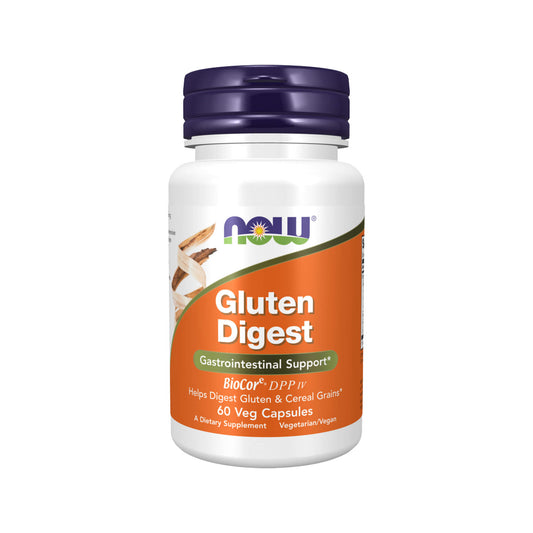 NOW Foods, Gluten Digest - 60 Veg Capsules