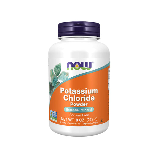 NOW Foods, Potassium Chloride Powder - 227 Grams