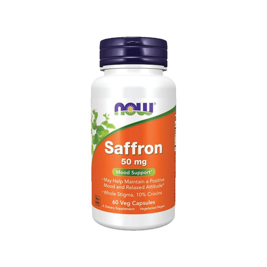 NOW Foods, Saffron, 50mg - 60 vcaps