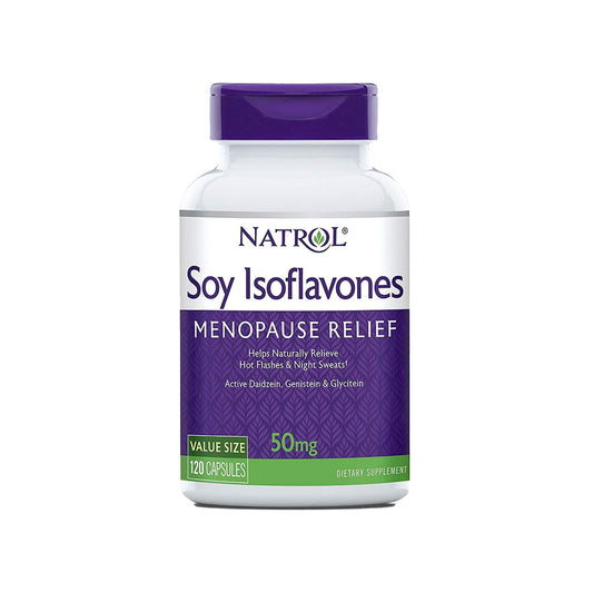 Natrol, Soy Isoflavones, 50 mg - 120 Capsules