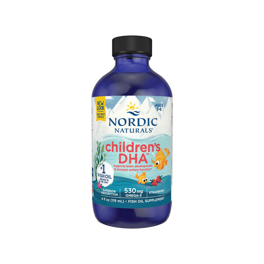 Nordic Naturals, Children's DHA, 530mg Omega-3 (Strawberry) Liquid (1-6y)