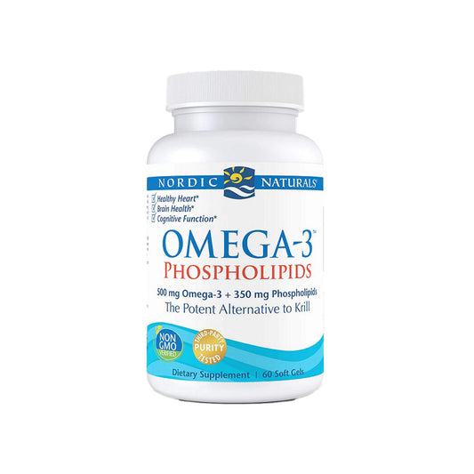 Nordic Naturals, Omega-3 Phospholipids, 500 mg - 60 Soft Gels