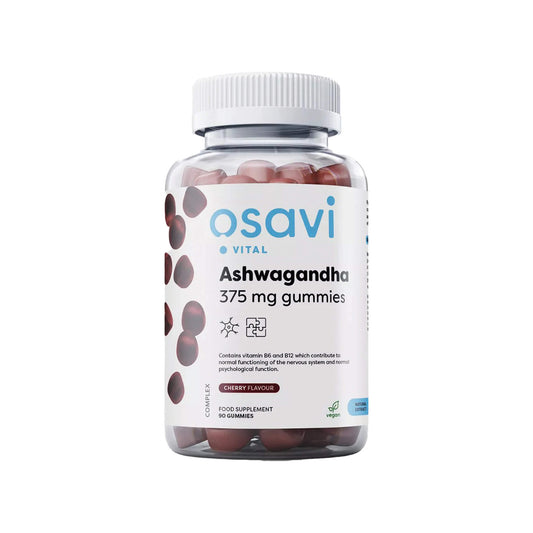 Osavi, Ashwagandha, 375 mg - 90 Gummies, Cherry Flavour