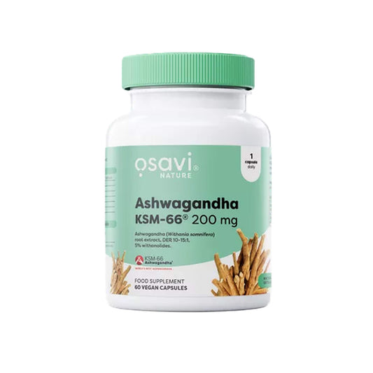 Osavi, Ashwagandha KSM-66, 200 mg - Vegan Capsules