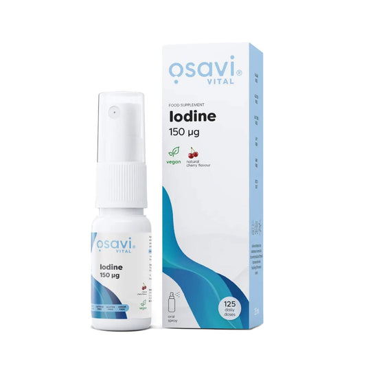 Osavi, Iodine Oral Spray, 150mcg (Cherry) - 25 ml.