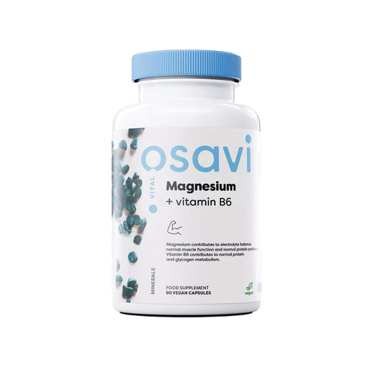 Osavi, Magnesium citrate + B6 - 90 vegan capsules