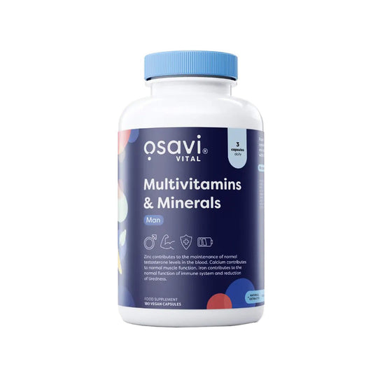 Osavi, Multivitamins & Minerals Man - 180 Vegan Capsules