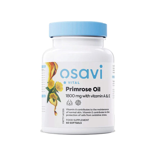 Osavi, Primrose Oil, 1800 mg, with vitamin A and E