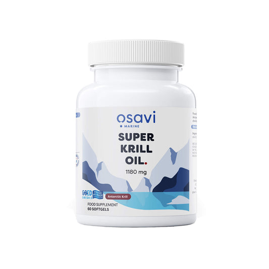 Osavi Super Krill Oil, 1180mg - 60 Soft Gels
