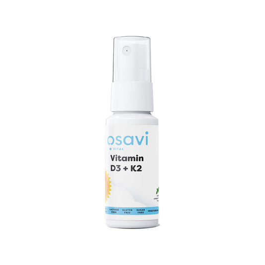 Osavi, Vitamin D3 (1000 IU) + K2 Oral Spray, Peppermint Flavour - 25 ml
