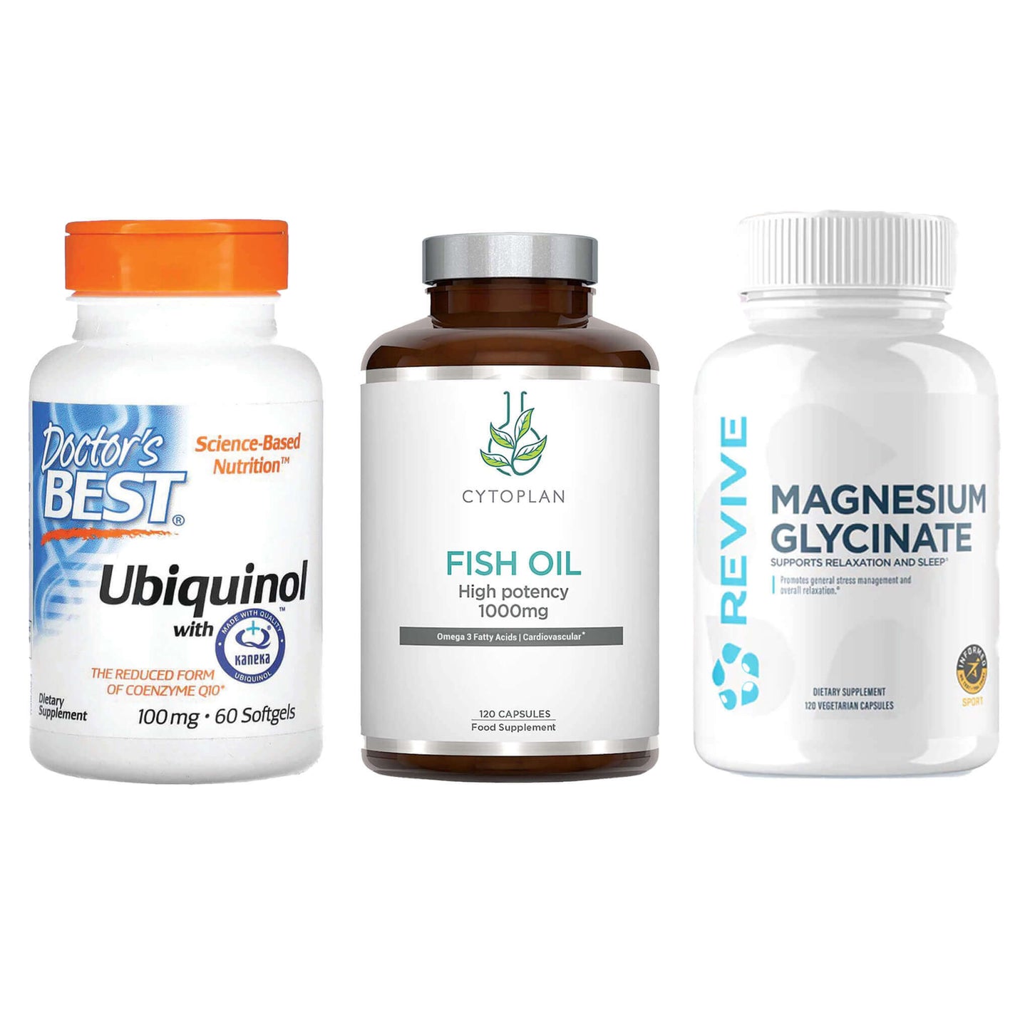 Heart Support Bundle – Magnesium, Omega-3 & CoQ10