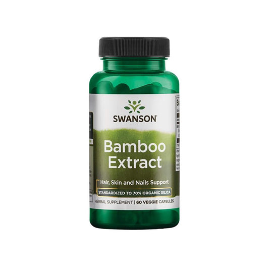 Swanson, Bamboo Extract - 60 Veg Capsules