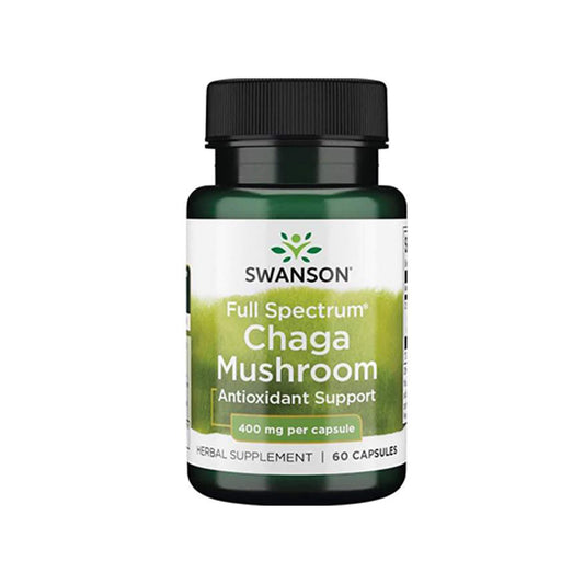 Swanson, Full Spectrum Chaga Mushroom, 400 mg - 60 Capsules