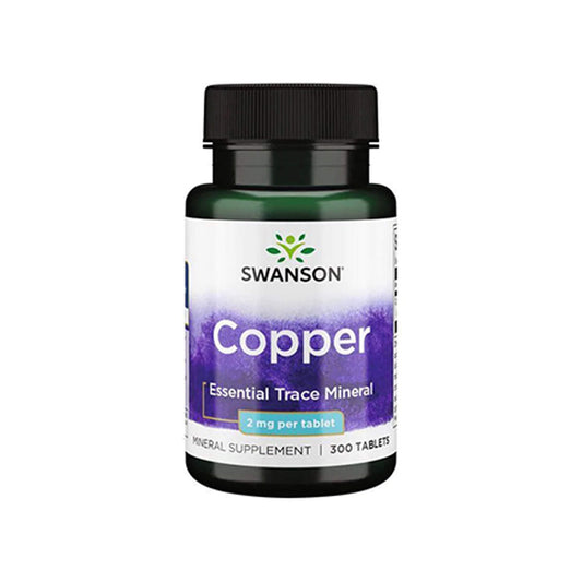 Swanson, Copper, 2 mg - 300 Tablets