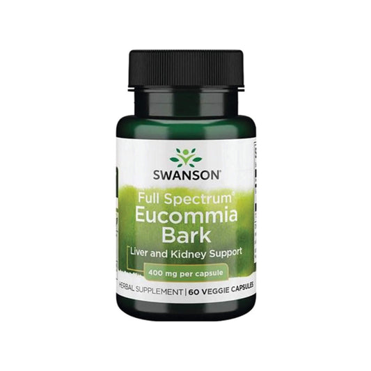 Swanson, Full Spectrum Eucommia Bark, 400 mg - 60 Veg Capsules