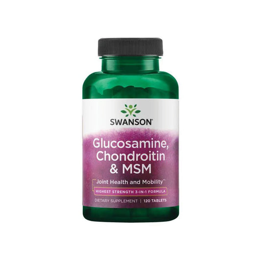 Swanson, Glucosamine, Chondroitin & MSM, 750mg - 120 Tablets