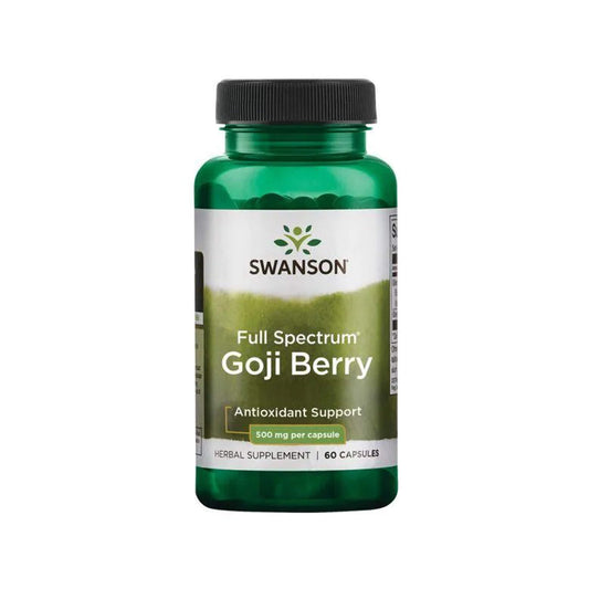 Swanson, Full Spectrum Goji Berry, 500mg - 60 Capsules