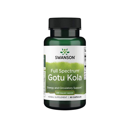 Swanson, Full Spectrum Gotu Kola, 435 mg - 60 Capsules