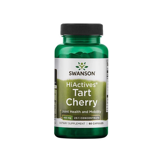 Swanson, HiActives Tart Cherry, 465 mg - 60 Capsules