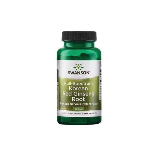 Swanson, Full Spectrum Korean Red Ginseng Root, 400 mg - 90 Capsules