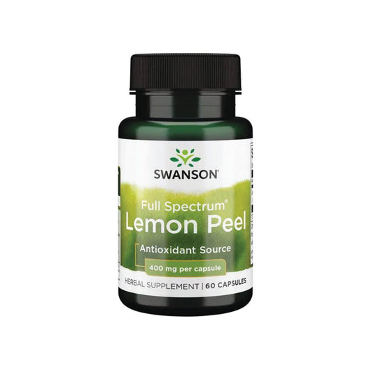 Swanson, Full Spectrum Lemon Peel, 400 mg - 60 Capsules