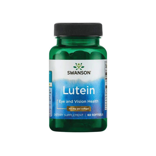 Swanson Lutein, 40 mg - 60 Soft Gels