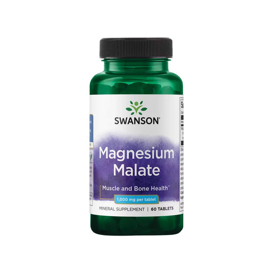 Magnesium Malate, 150 mg Elemental Magnesium - 60 tablets