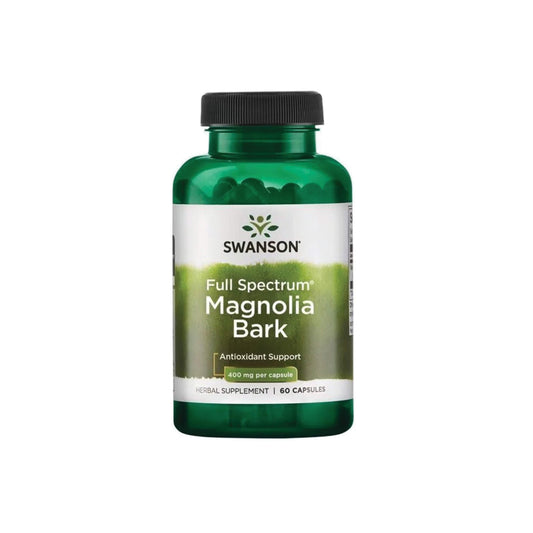 Swanson, Full Spectrum Magnolia Bark, 400 mg - 60 Capsule