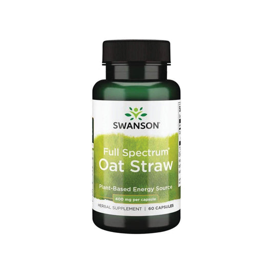 Swanson, Full Spectrum Oat Straw, 400 mg - 60 Capsules