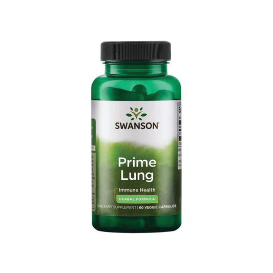 Swanson, Prime Lung - 60 Veg Capsules