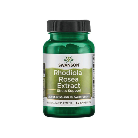 Swanson, Rhodiola Rosea Extract - 60 Capsules