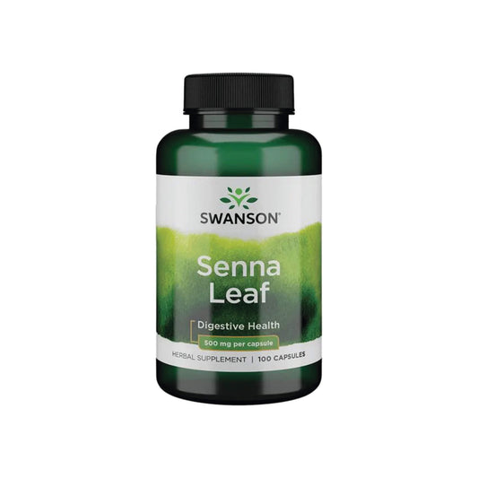 Swanson, Senna Leaf, 500 mg - 100 Capsules