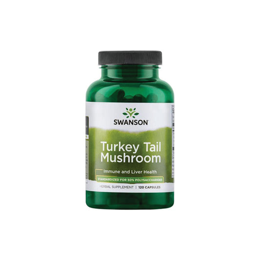 Swanson, Turkey Tail, 1000 mg - 120 Capsules