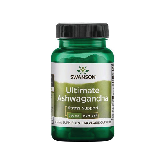 Swanson, Ultimate Ashwagandha KSM-66, 250 mg - 60 Veg Capsules