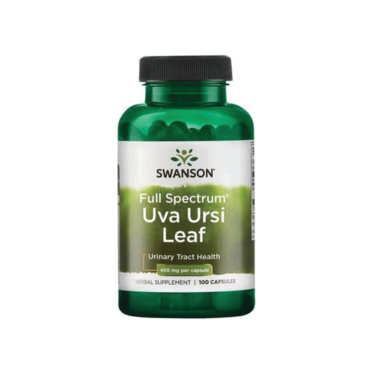 Swanson, Full Spectrum Uva Ursi Leaf, 900 mg - 100 Capsules