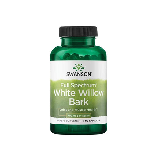 Swanson, Full Spectrum White Willow Bark, 400 mg - 90 Capsules