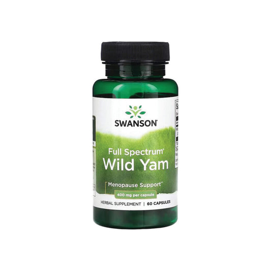 Swanson, Full Spectrum Wild Yam, 400 mg - 60 Capsules