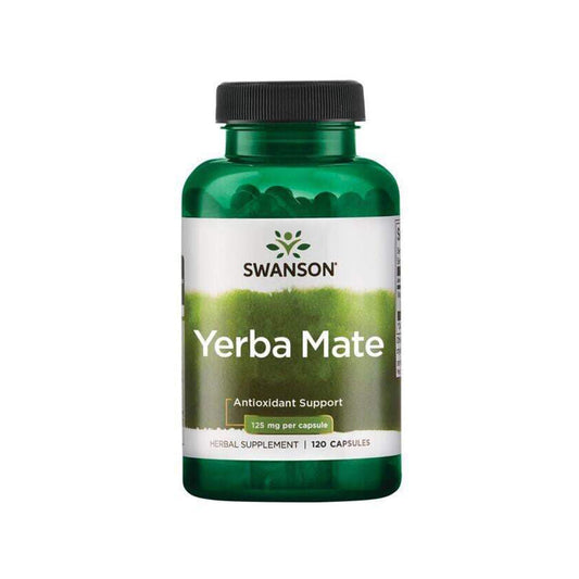 Swanson, Yerba Mate, 125mg - 120 Capsules