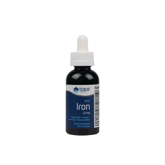 Trace Minerals, Ionic Iron, 22 mg - 56 ml