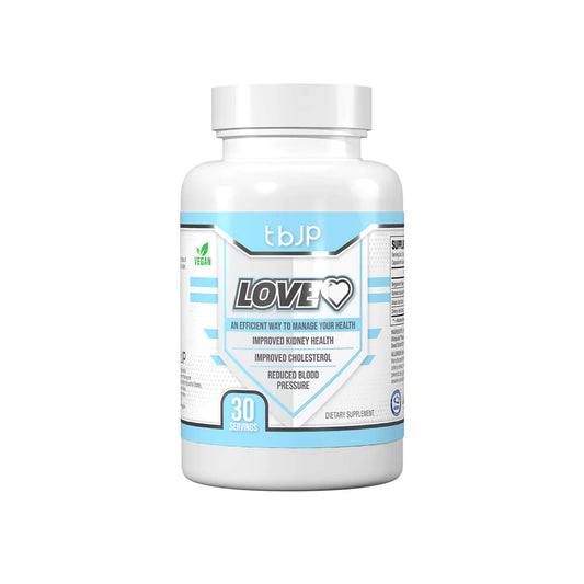 Trained By JP, Love Heart - 60 Vegan Capsules